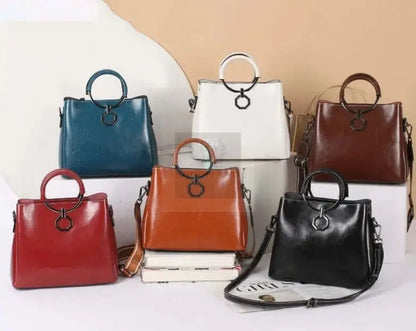 Genuine Leather Handbag - Uniquely You Online