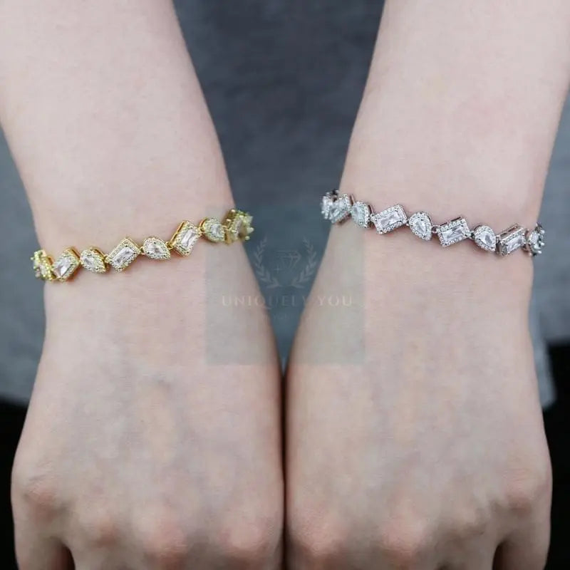 Geometric Shape Bracelet - Uniquely You Online