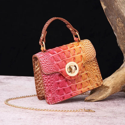 Gradient Alligator Mini Bag - Uniquely You Online