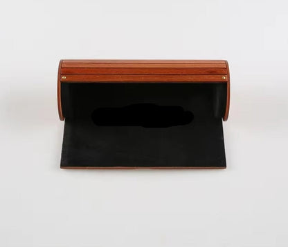 Barrel Wood Mini Clutch - Uniquely You Online