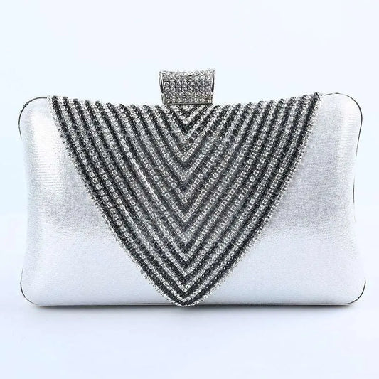 Handmade Classic Crystal Clutch