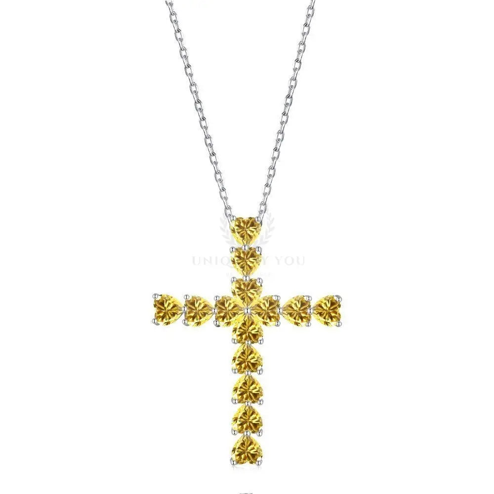 Heart Cross Pendant - Uniquely You Online