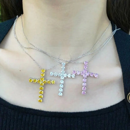 Heart Cross Pendant