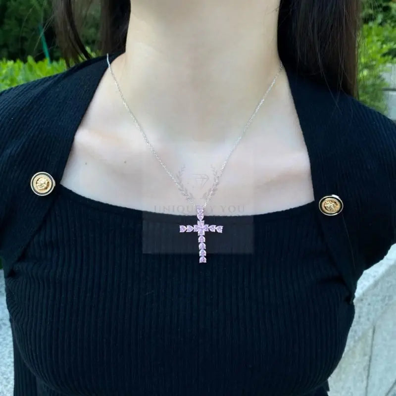 Heart Cross Pendant - Uniquely You Online