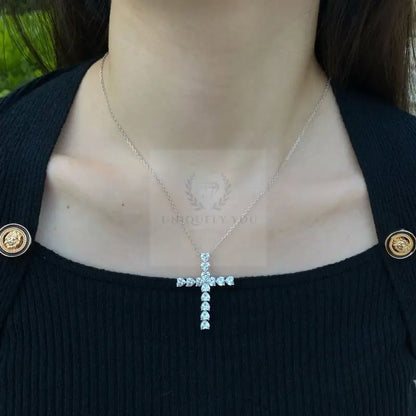 Heart Cross Pendant - Uniquely You Online