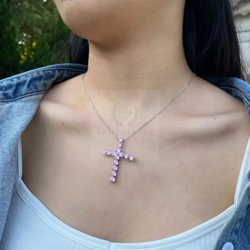 Heart Cross Pendant - Uniquely You Online