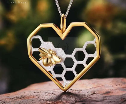 Honey Bee Guard Love Pendant