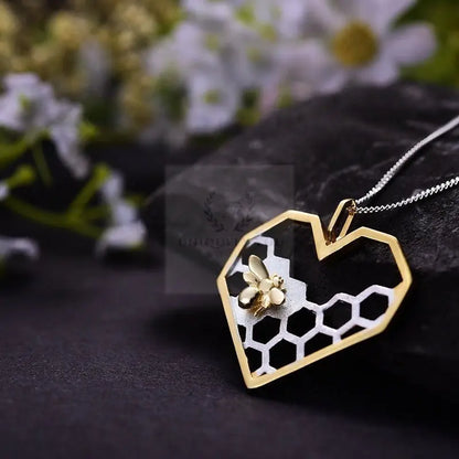 Honey Bee Guard Love Pendant - Uniquely You Online