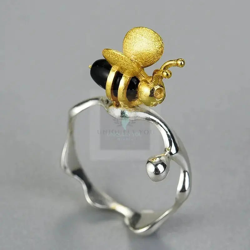 Honey Drip Bee Ring - Uniquely You Online