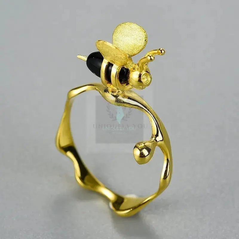 Honey Drip Bee Ring - Uniquely You Online