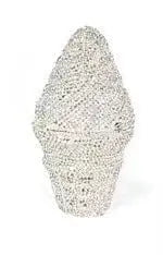 Ice Cream Cone Crystal Novelty Clutch - Uniquely You Online