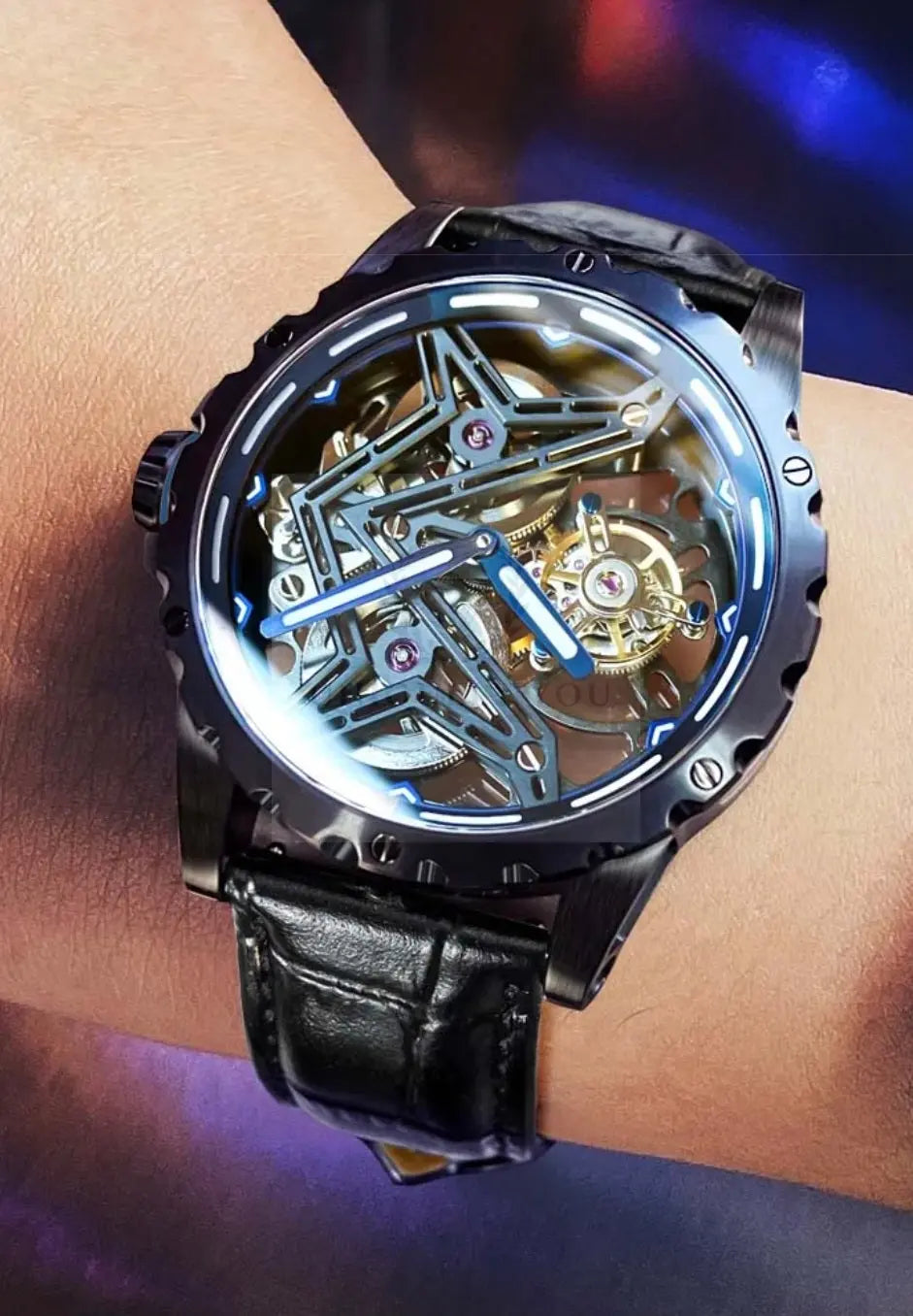 Ideal Knight 6803 Tourbillon Skeleton Watch  Uniquely You Online