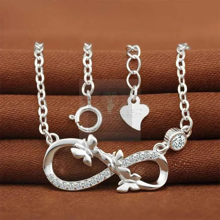 Infinity Butterfly Necklace - Uniquely You Online