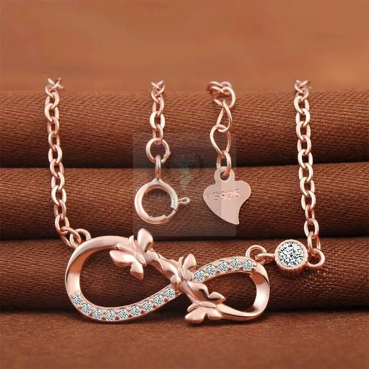 Infinity Butterfly Necklace - Uniquely You Online