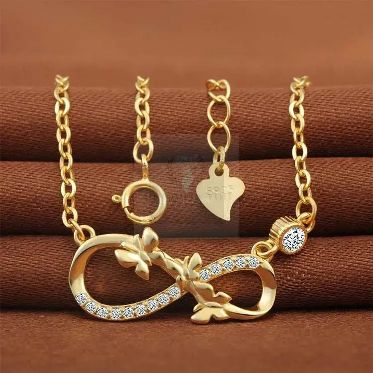 Infinity Butterfly Necklace - Uniquely You Online