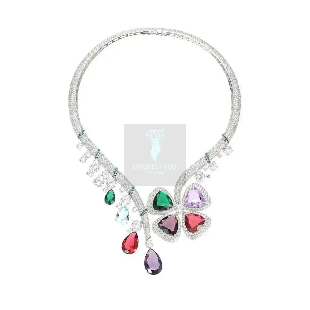 Jeweled Drop Collar - Uniquely You Online