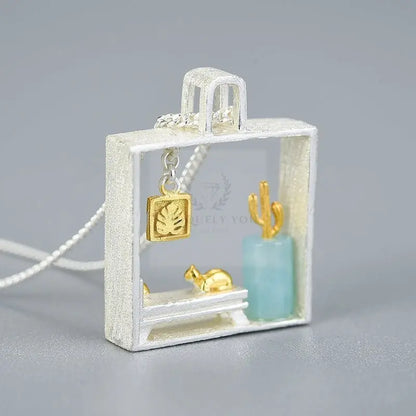 Lazy Cat Home Jewelry Set - Uniquely You Online