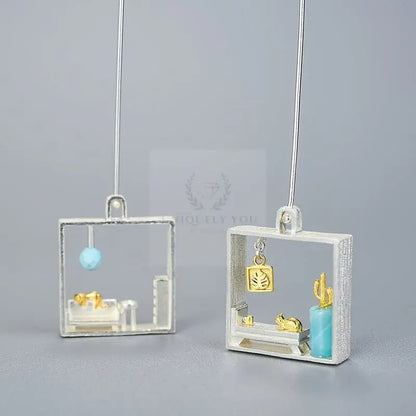 Lazy Cat Home Jewelry Set - Uniquely You Online