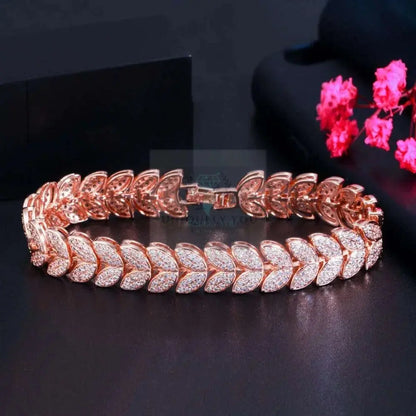 Leaf Link Chain Bracelet - Uniquely You Online