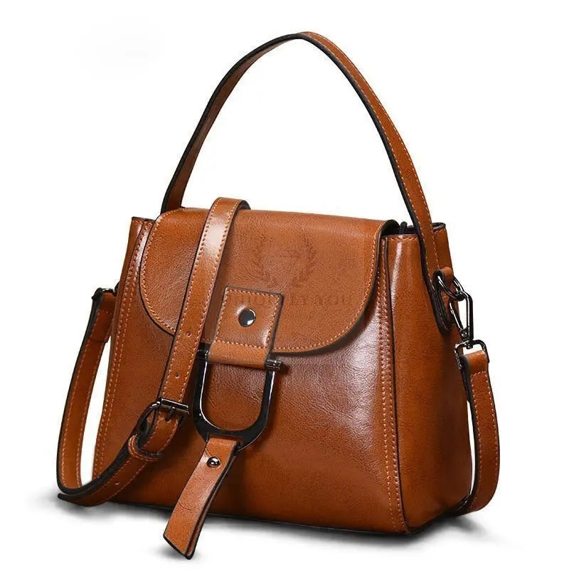 Leather Buckle Bag - Uniquely You Online