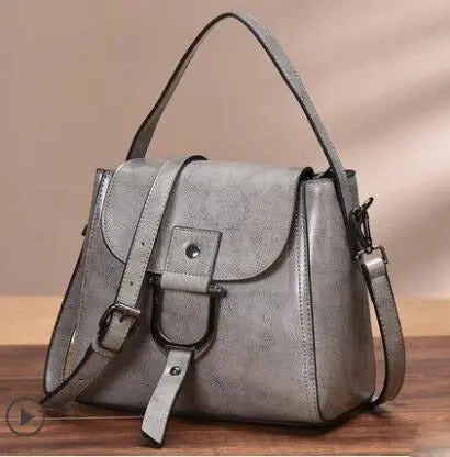 Leather Buckle Bag - Uniquely You Online