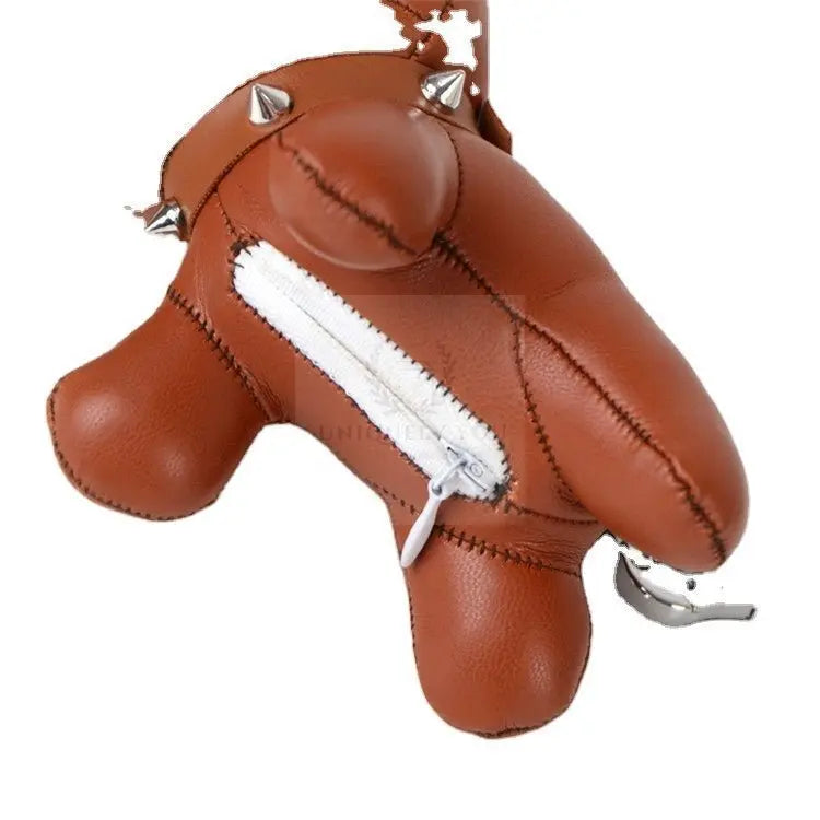 Leather French Bulldog Bag Charm - Uniquely You Online