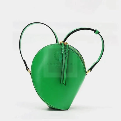 Leather Heart Shape Handbag - Uniquely You Online