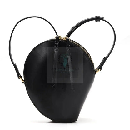 Leather Heart Shape Handbag - Uniquely You Online