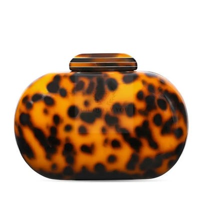 Leopard Acrylic Clutch