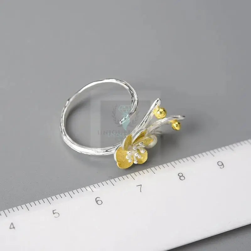 Lotus Pearl Ring - Uniquely You Online