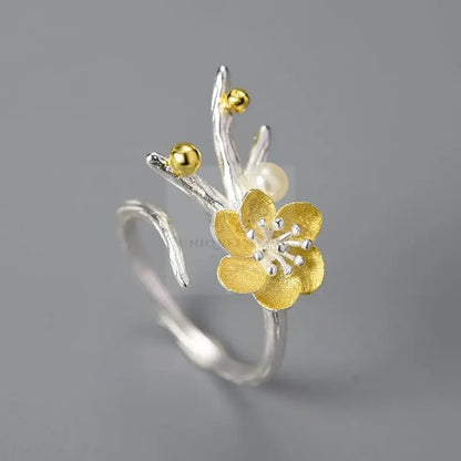 Lotus Pearl Ring - Uniquely You Online