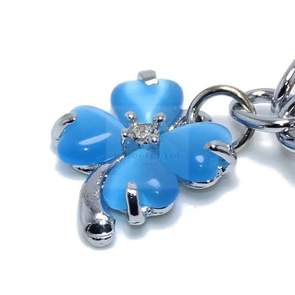 Lucky Four Leaf Clover Bag Charm - Uniquely You Online