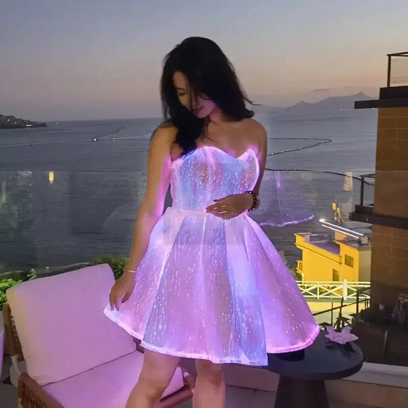 Luminous Baby Doll Dress - Uniquely You Online