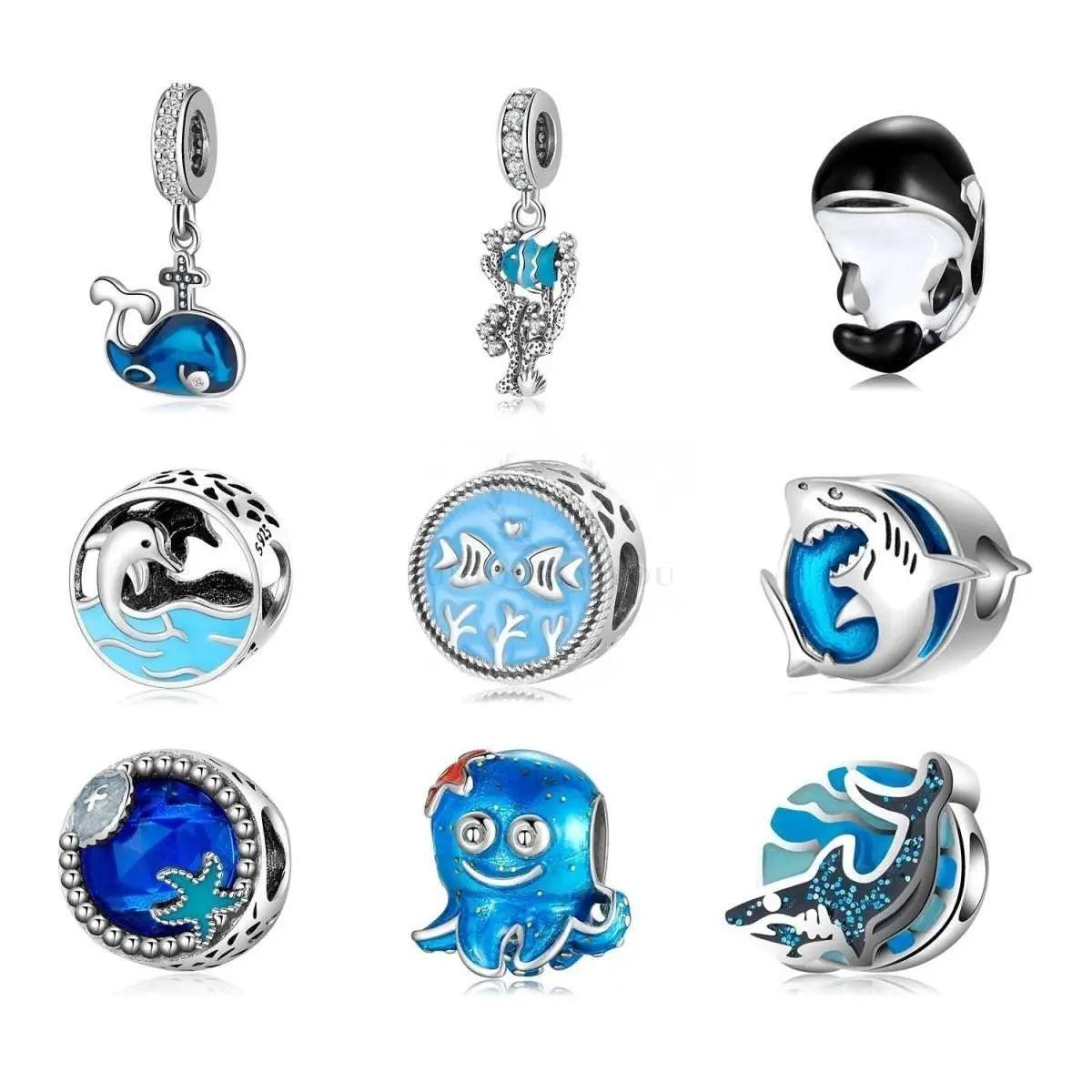 Marine Life Charms - Uniquely You Online