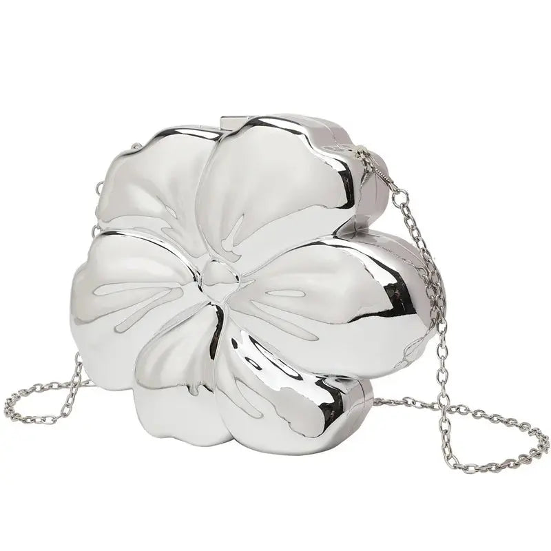 Metal Acrylic Flower Bag - Uniquely You Online