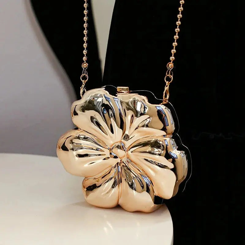 Metal Acrylic Flower Bag - Uniquely You Online