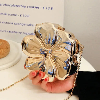 Metal Acrylic Flower Bag - Uniquely You Online