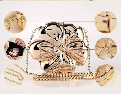 Metal Acrylic Flower Bag - Uniquely You Online