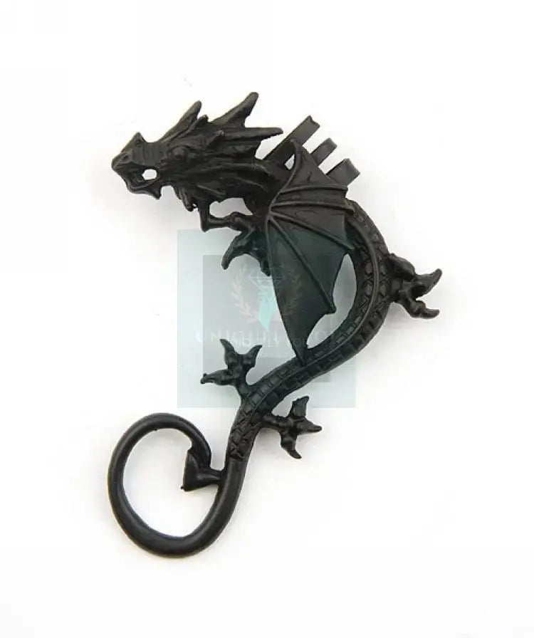 Metal Dragon Ear Cuff Clip - Uniquely You Online