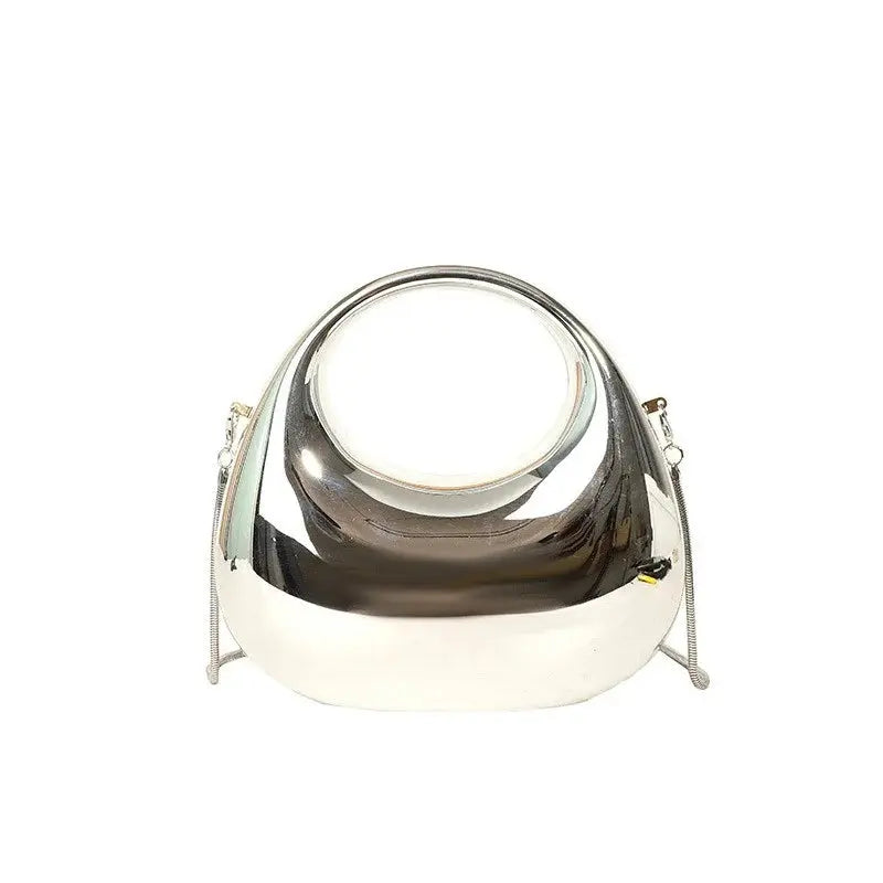 Metallic Acrylic Hobo Clutch - Uniquely You Online