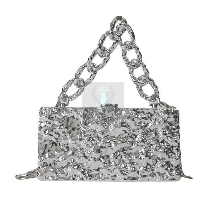 Metallic Ice Acrylic Bag - Uniquely You Online