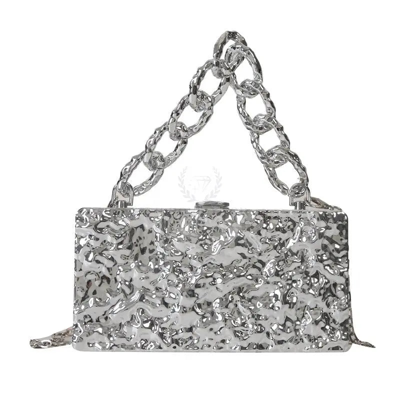 Metallic Ice Acrylic Bag - Uniquely You Online