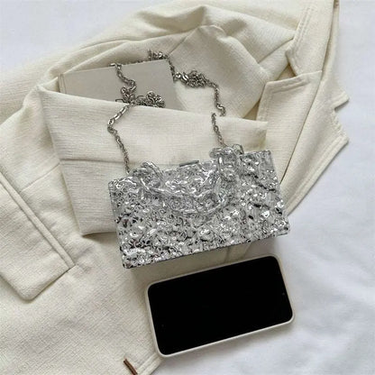 Metallic Ice Acrylic Bag - Uniquely You Online