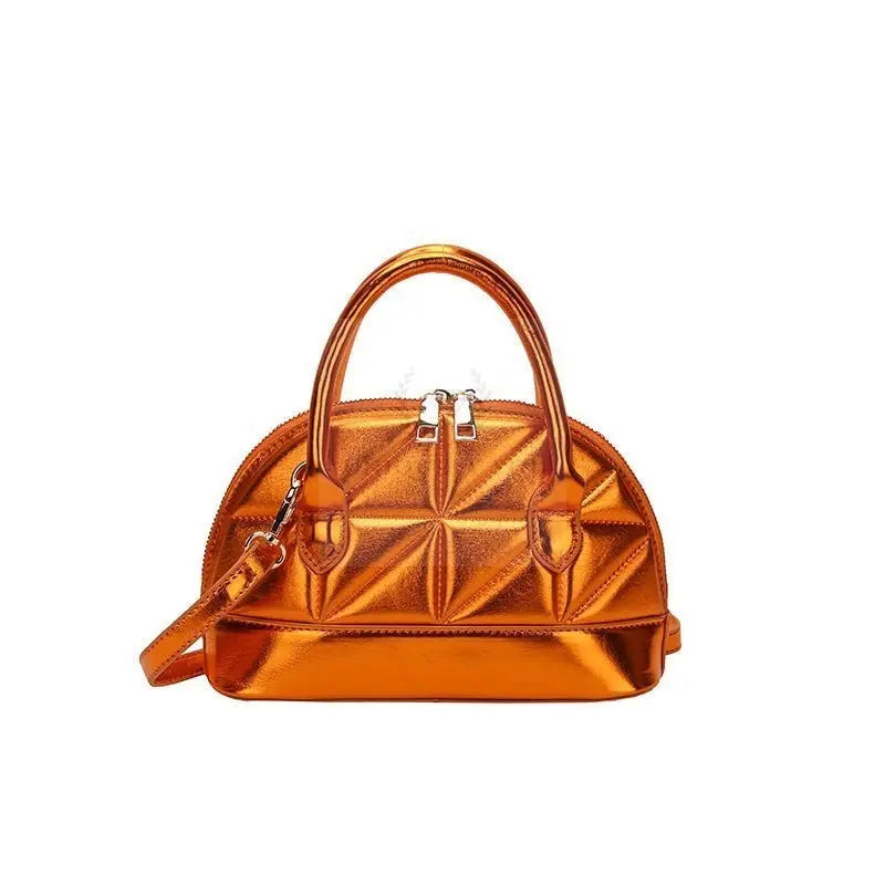 Metallic Shell Handbag - Uniquely You Online