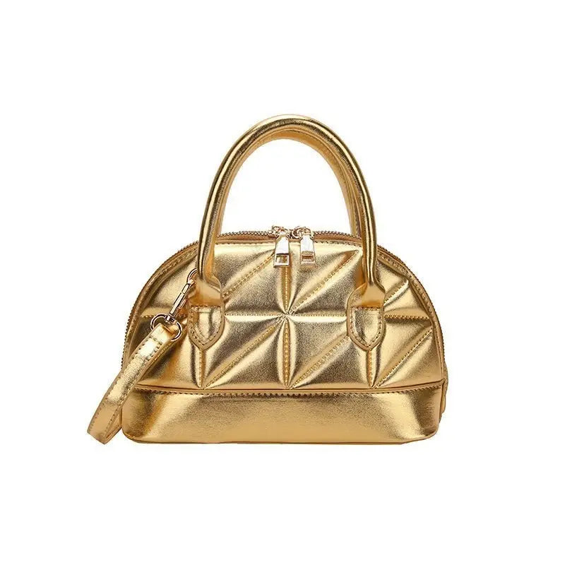 Metallic Shell Handbag - Uniquely You Online