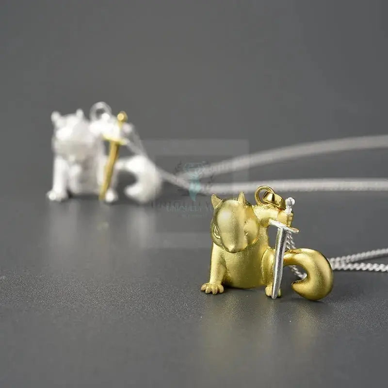 Mighty Squirrel Conqueror Pendant - Uniquely You Online