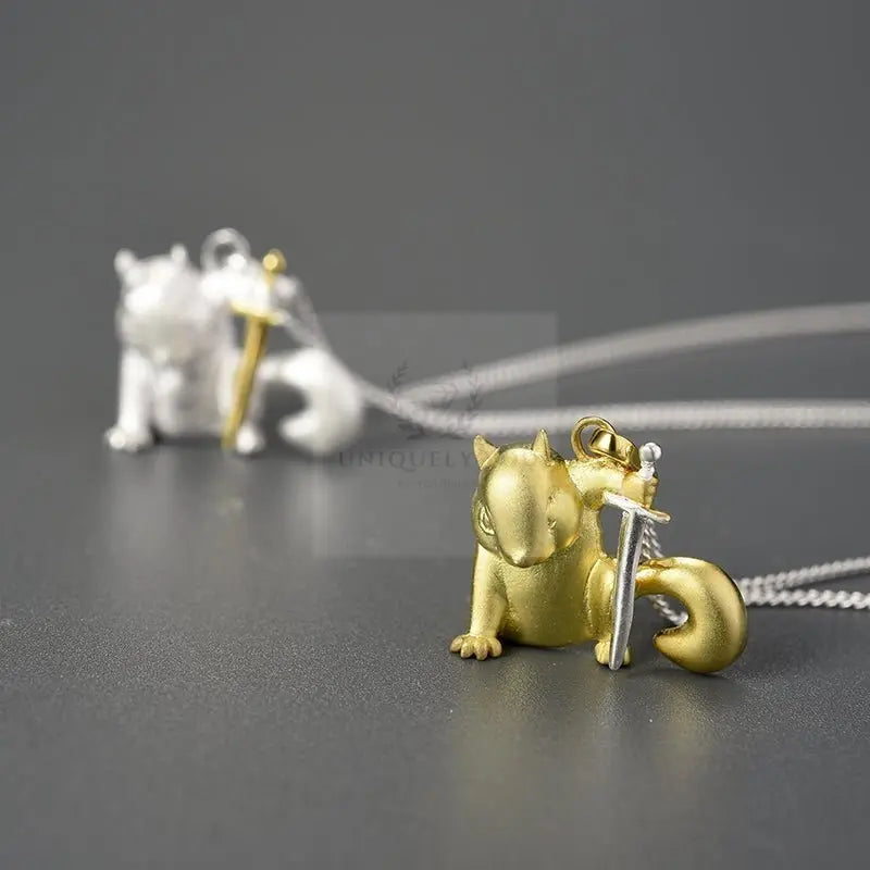 Mighty Squirrel Conqueror Pendant - Uniquely You Online