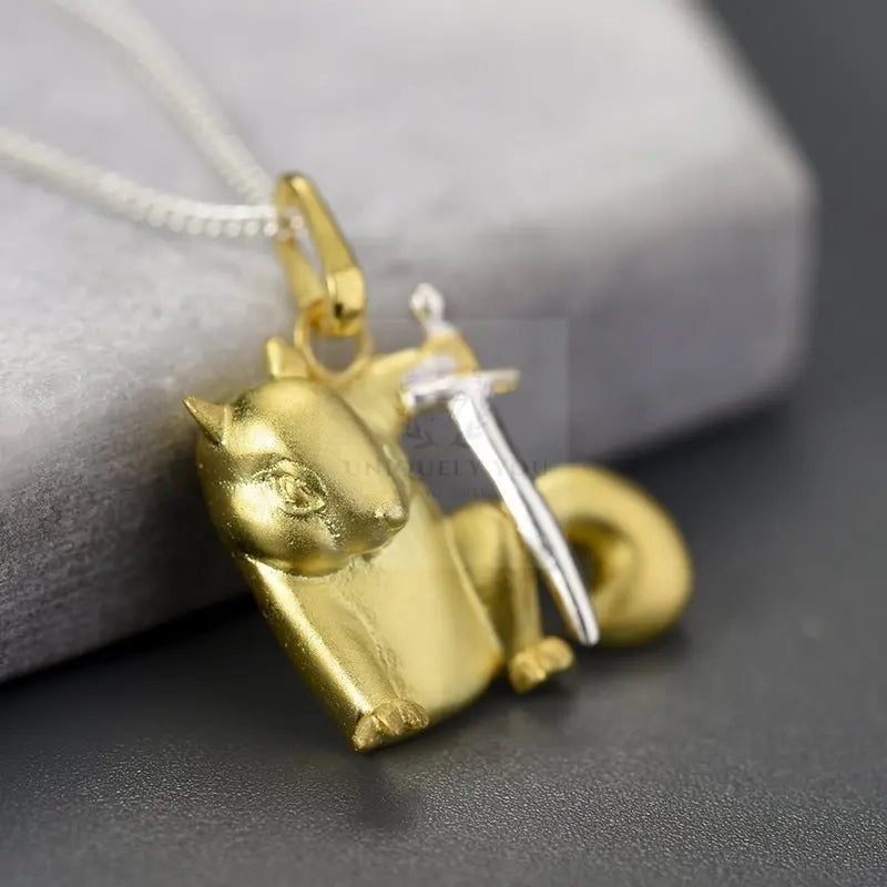 Mighty Squirrel Conqueror Pendant - Uniquely You Online