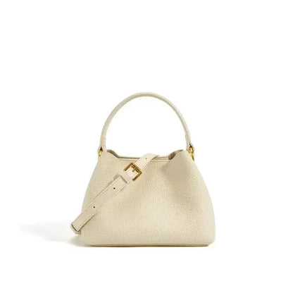 Mini Bucket Crossbody Leather Bag