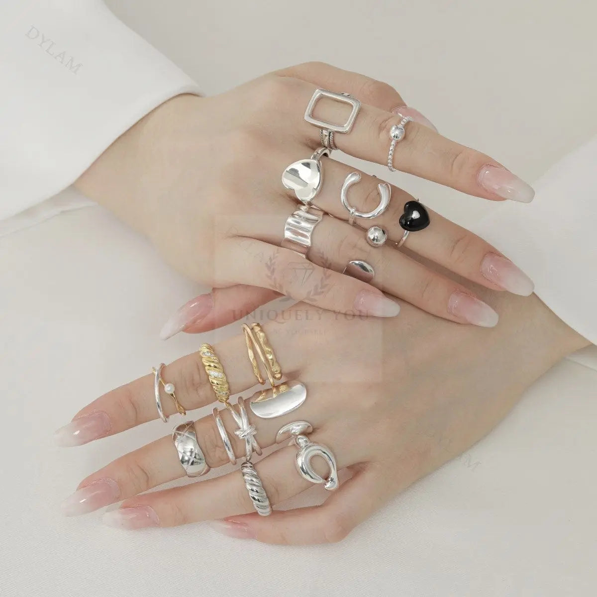 Minimalist Irregular Rings - Uniquely You Online